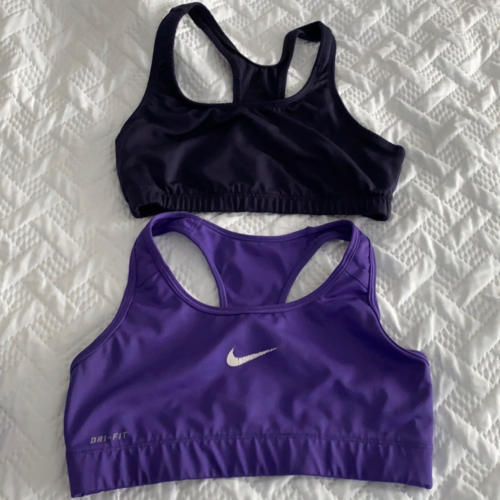 Sports bras 2 for 1! Nike and aspire Small